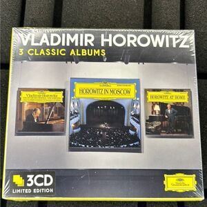 Vladimir Horowitz 3CD Classic Albums 2014 SEALED 0119
